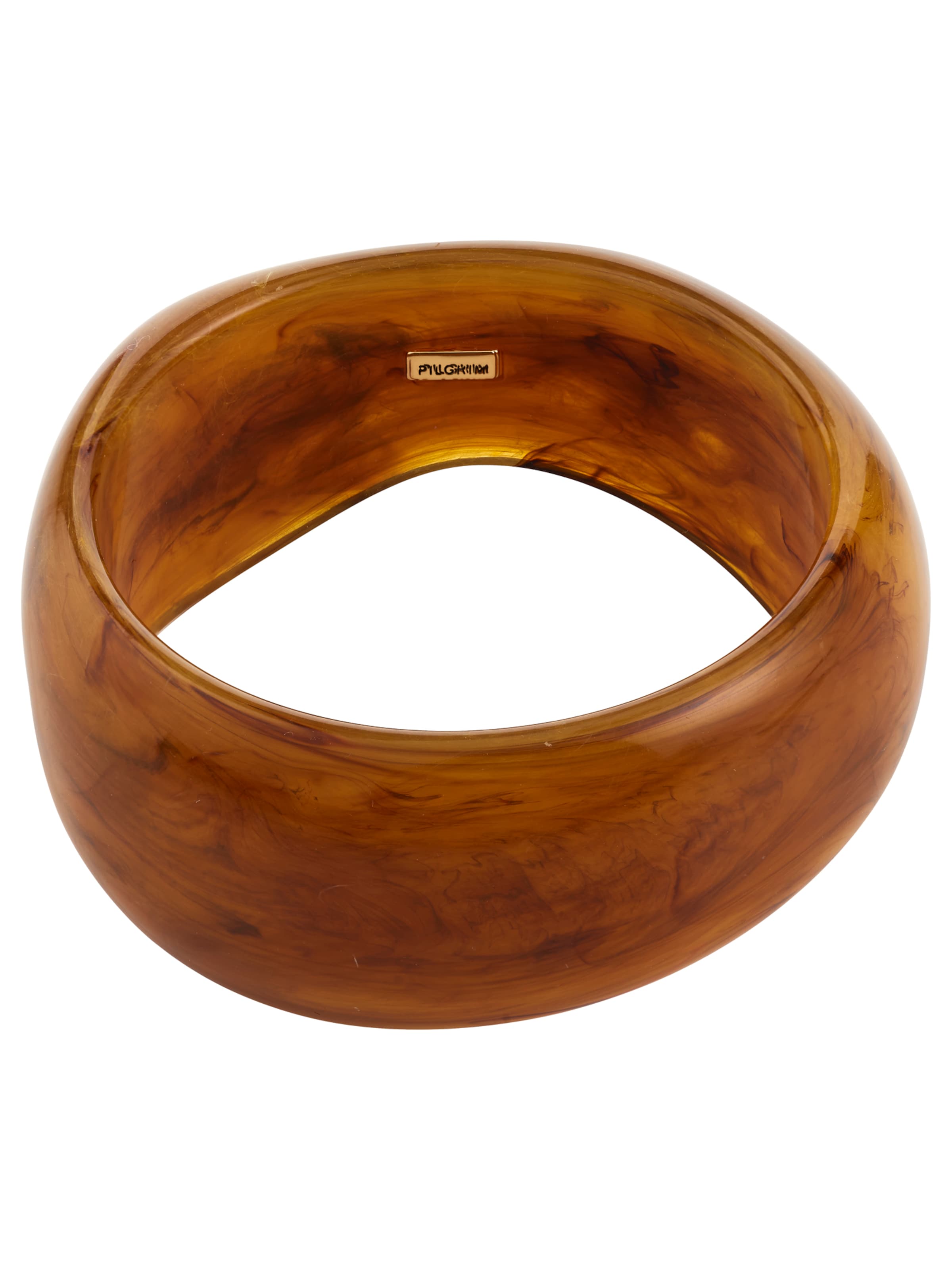 brūns Pilgrim Rokassprādze 'AASE': no priekšpuses