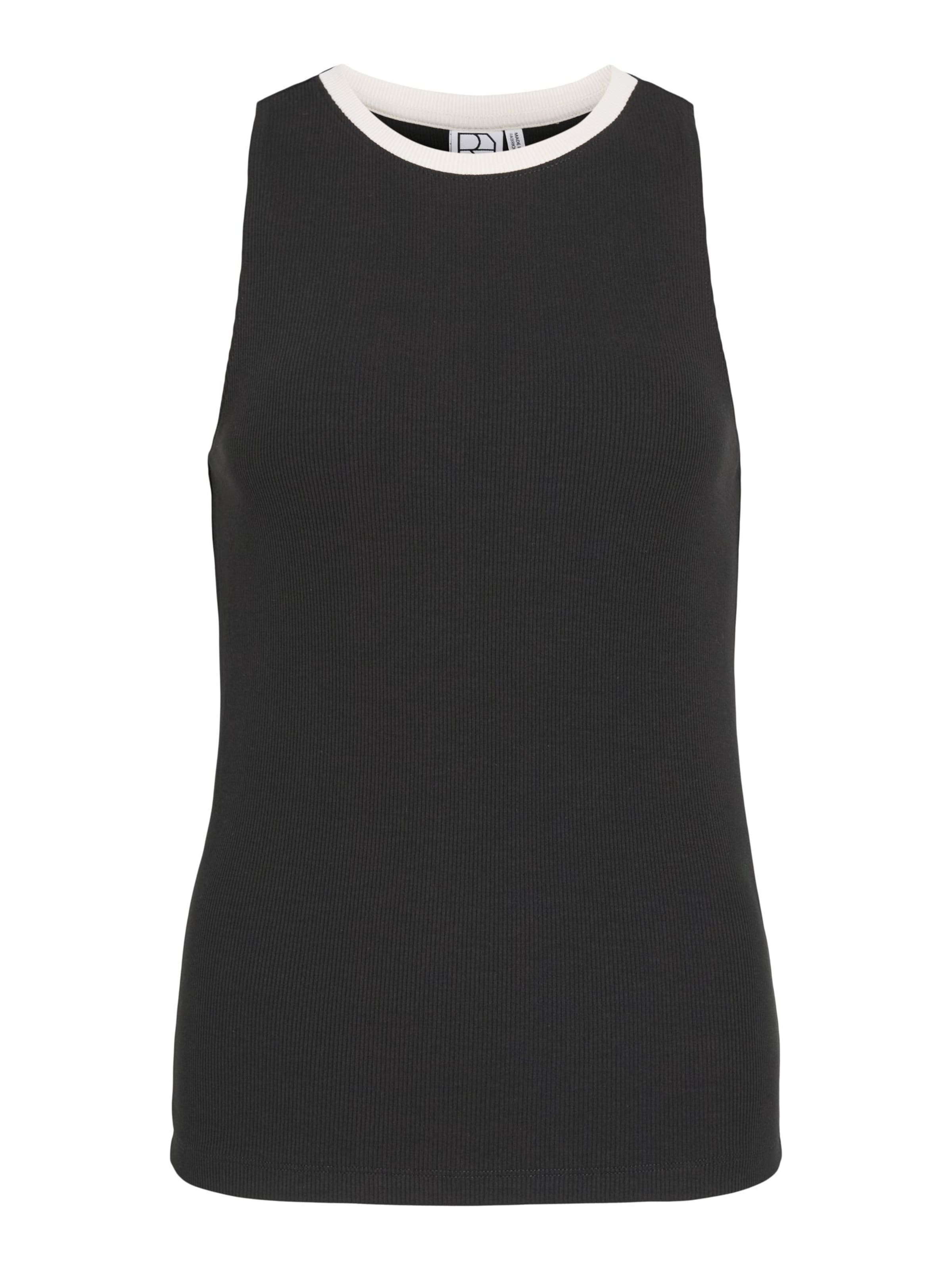 ROUGE EDIT Top in de kleur Zwart / Wit, Productweergave