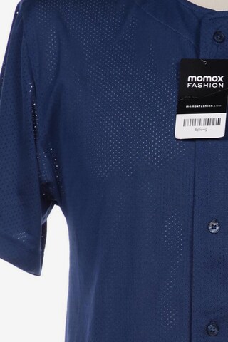 Reebok Button Up Shirt in M in Blue