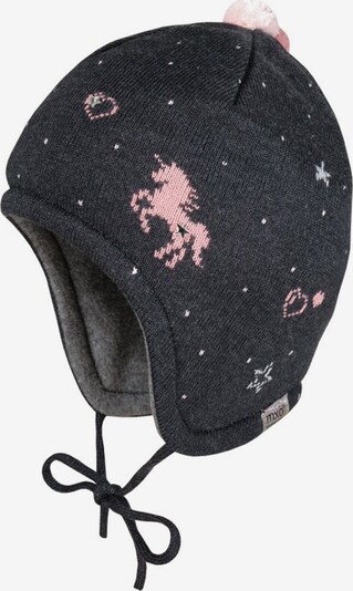 MAXIMO Mütze in rosa / schwarz, Produktansicht
