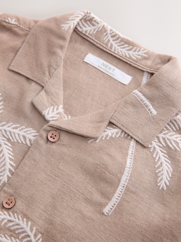 Coupe regular Chemise Next en marron