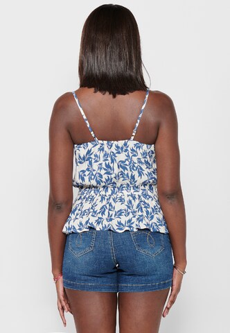 Camicia da donna di KOROSHI in blu