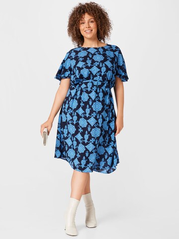 ONLY Carmakoma Dress 'Carzitta Life' in Blue