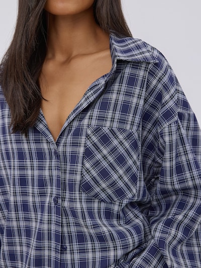 Estro Bluse '2711' i L-XL i navy, Produktvisning