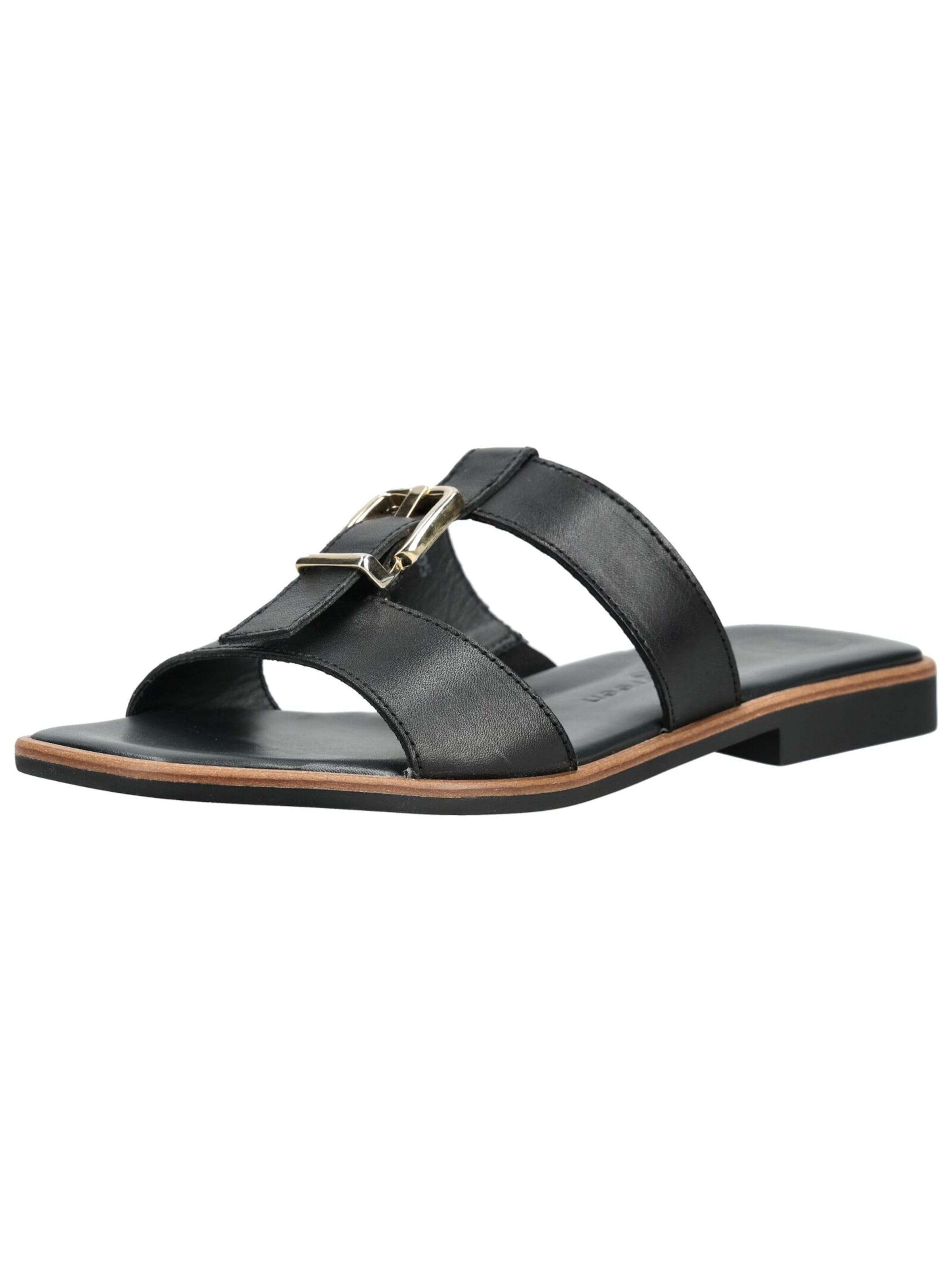 Zoccoletto di Paul Green in nero: frontale