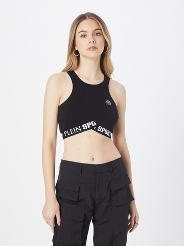 Plein Sport Top in Black: front