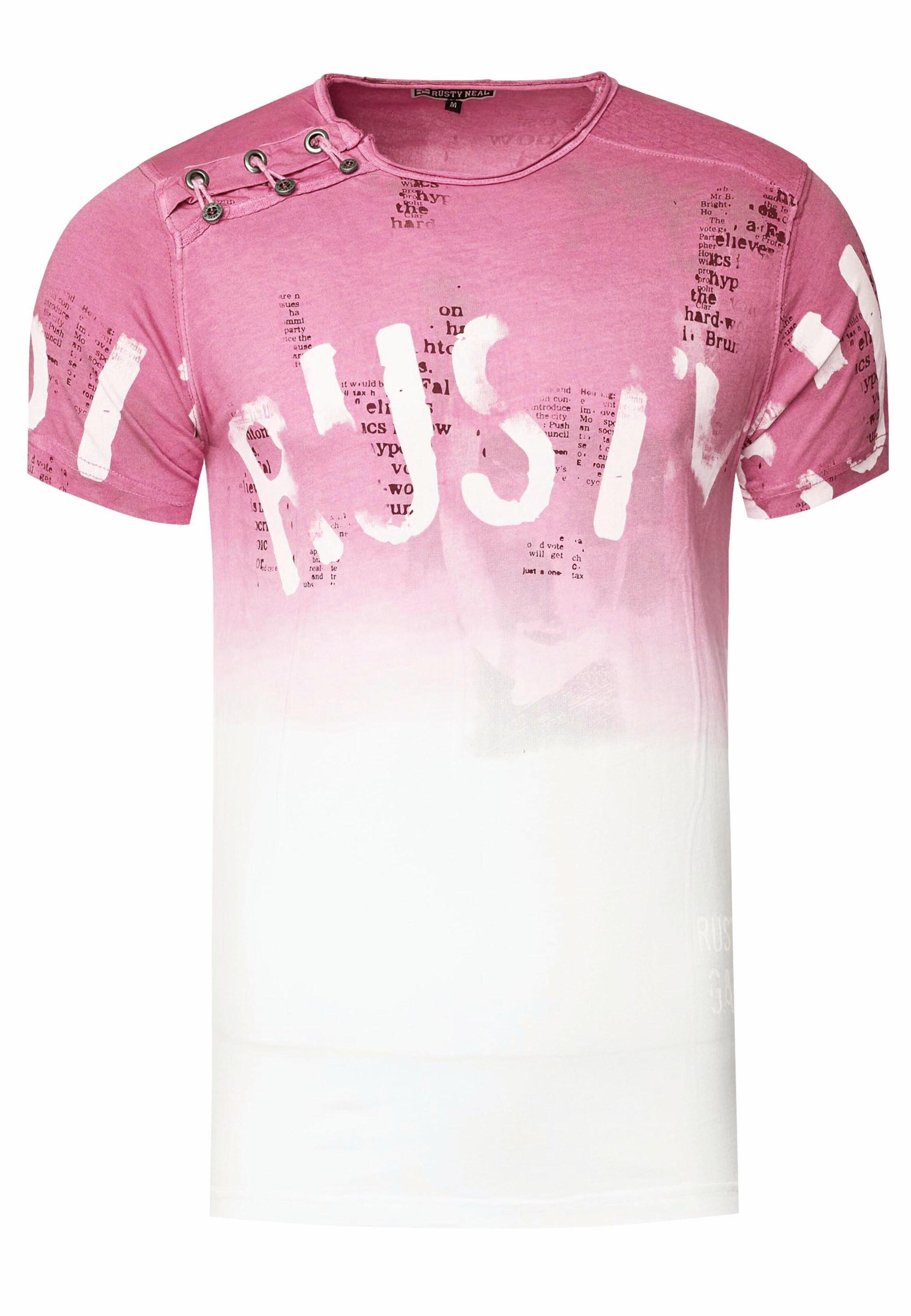 Rusty Neal Shirt in Pink: front