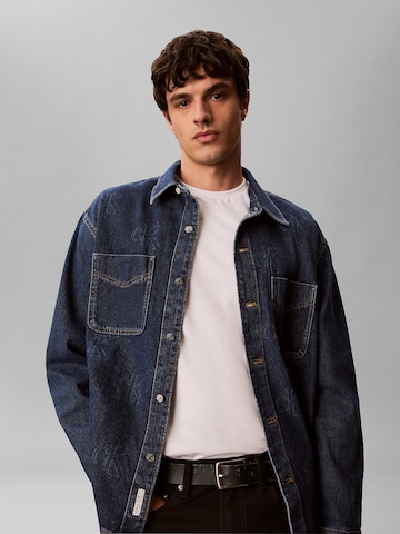 Veste mi-saison Calvin Klein Jeans en bleu