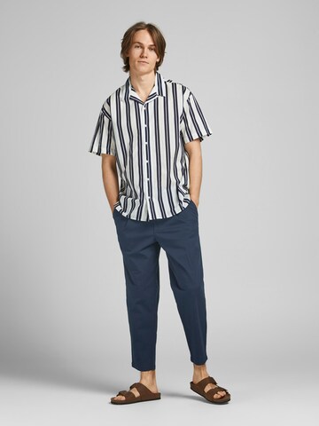 Regular Pantalon chino 'Bill Rico' JACK & JONES en bleu