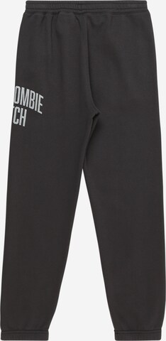 Abercrombie & Fitch Tapered Trousers 'IMAGERY EASY' in Black