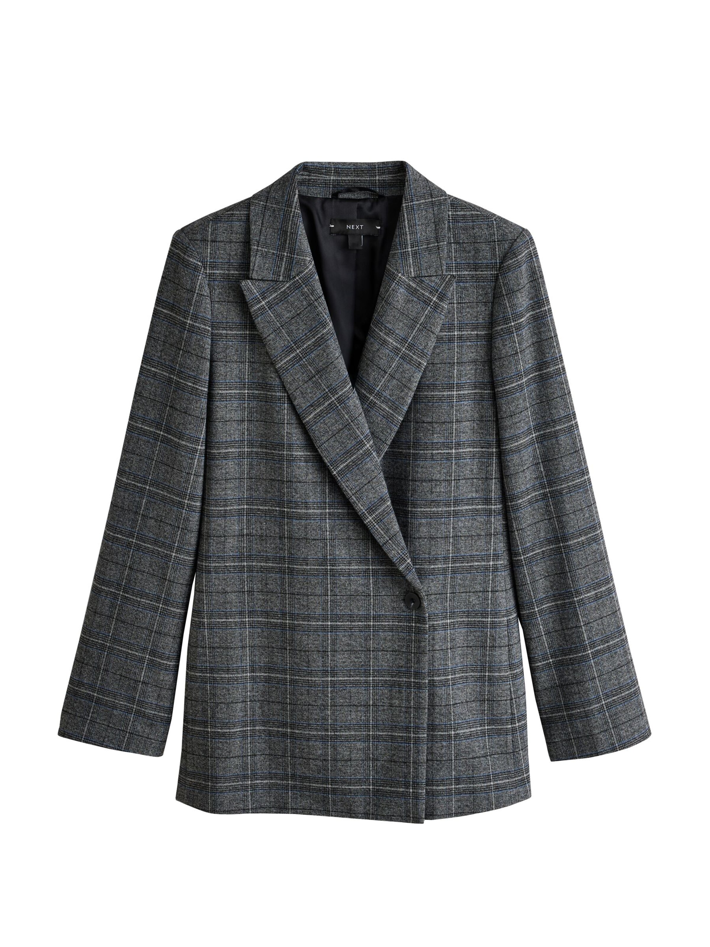 Blazer in 34 Next di colore blu chiaro / grigio / grigio chiaro, Visualizzazione prodotti