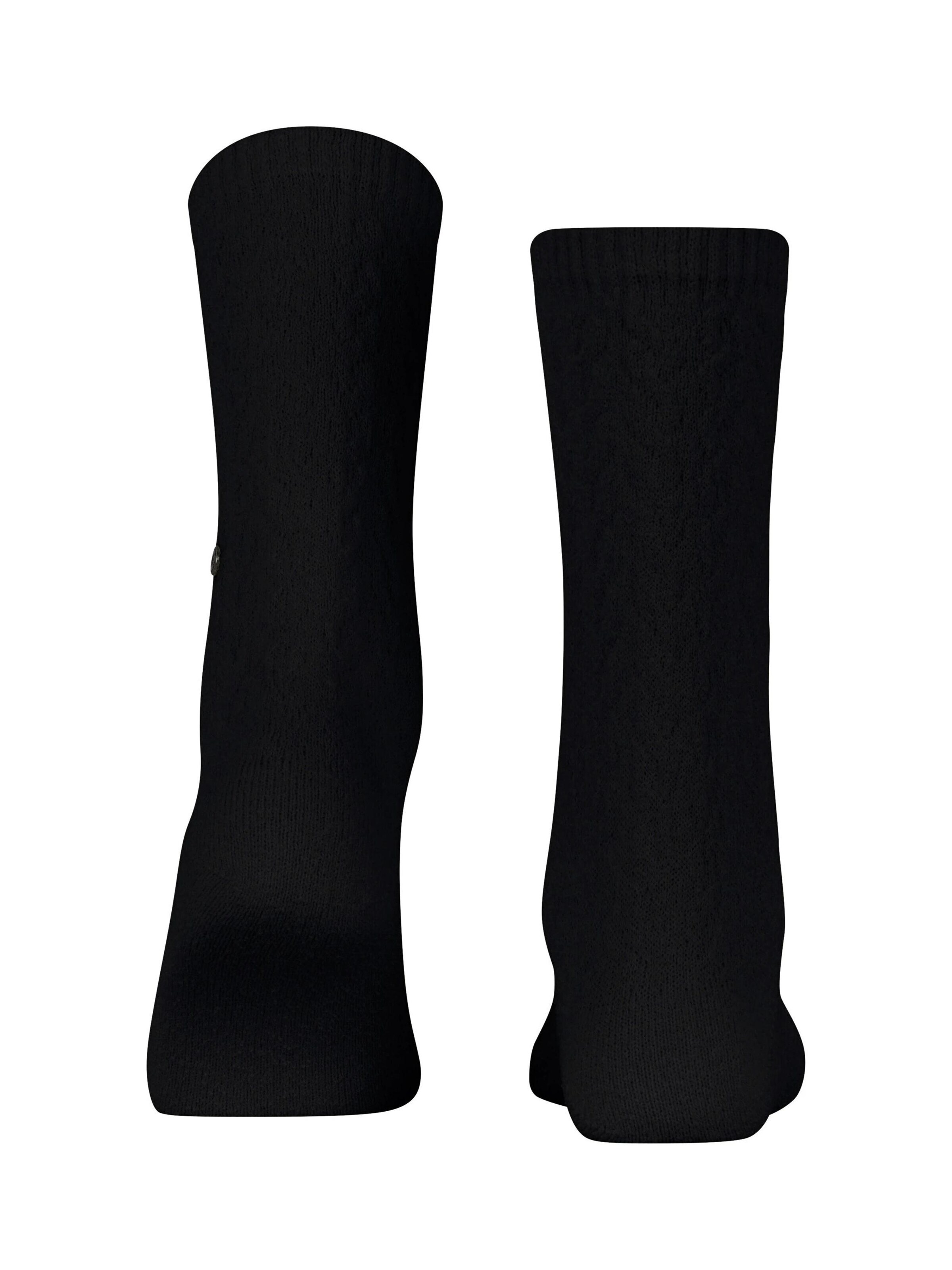 BURLINGTON Socks 'Cable' in Black