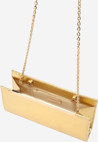 mascara Clutch in Gold