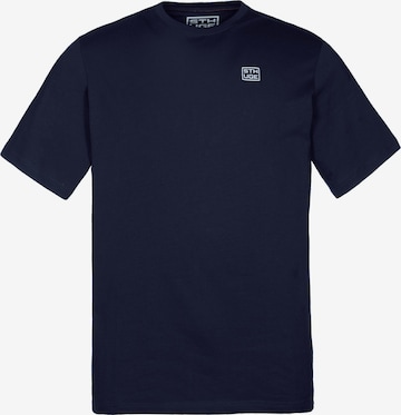 STHUGE Shirt in Blauw: voorkant