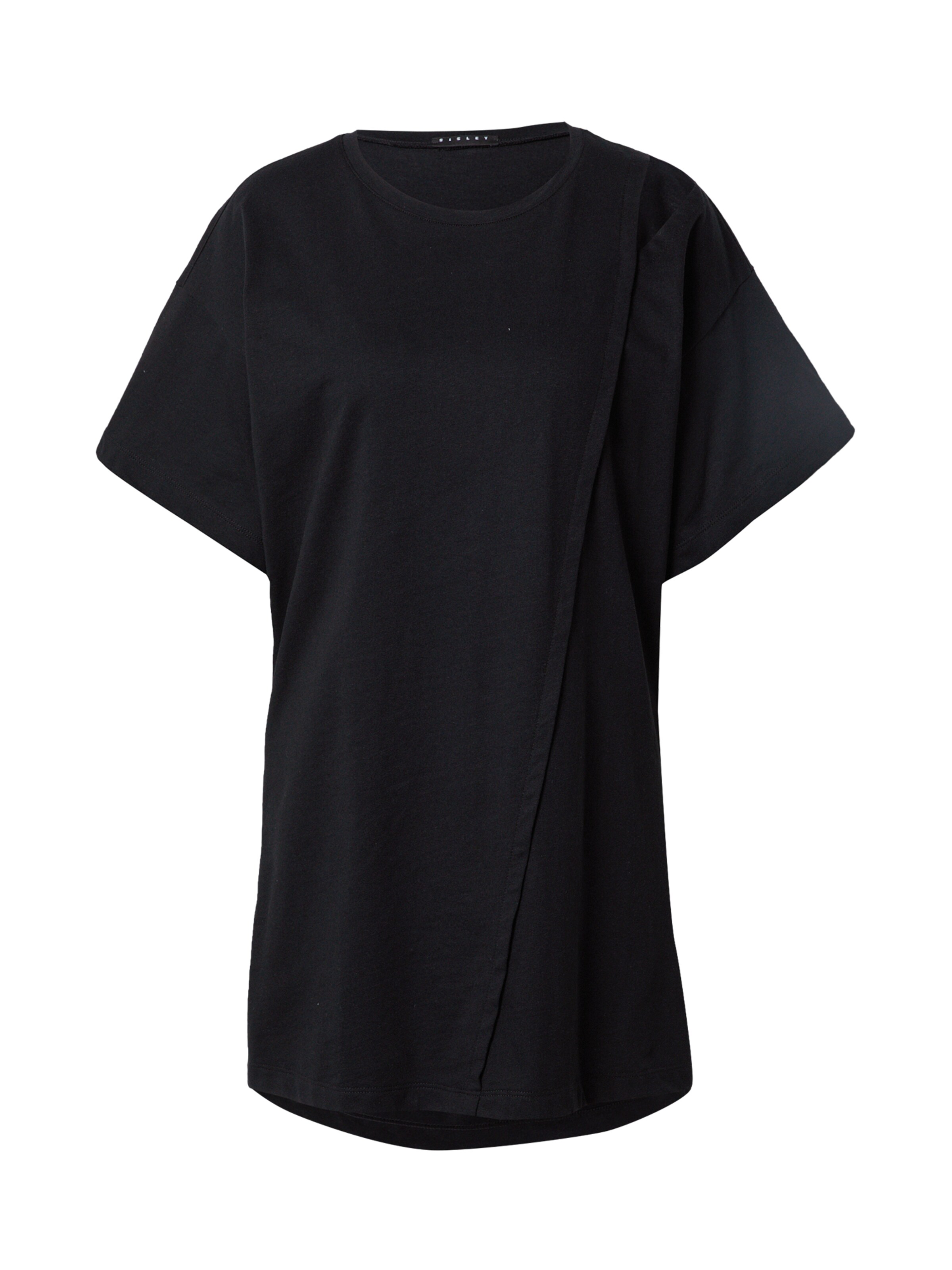 Frauen Shirts & Tops Sisley T-Shirt in Schwarz - FB06544