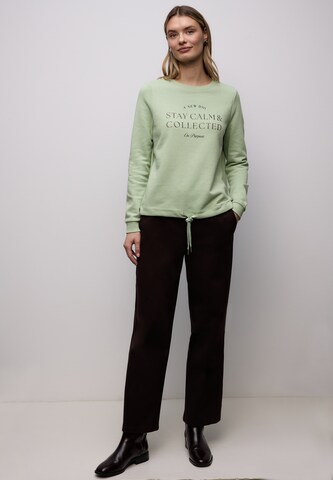 STREET ONE Sweatshirt in Green
