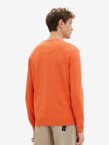 TOM TAILOR Sweater in Orange