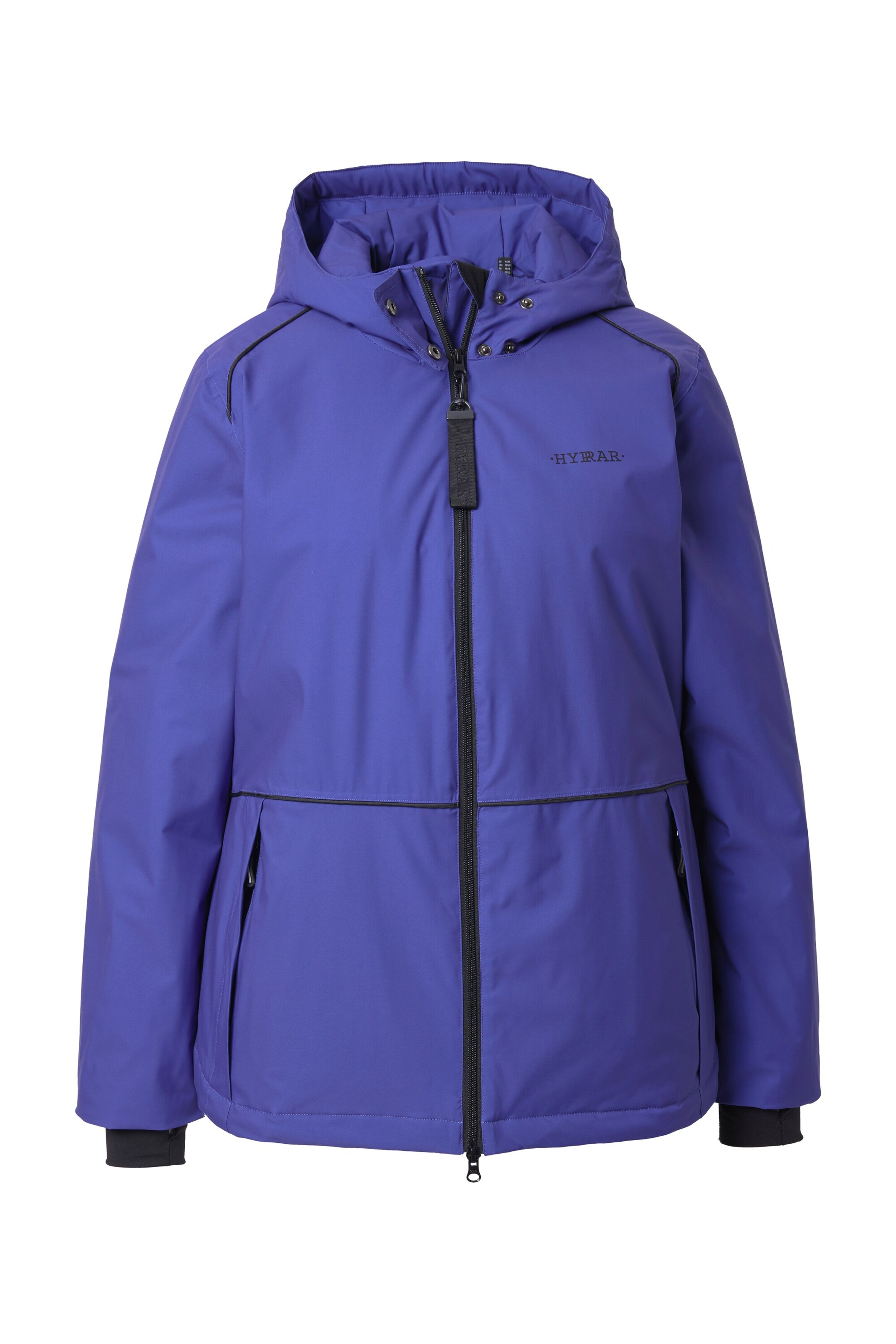 Ulla Popken Weatherproof jacket in Purple: front