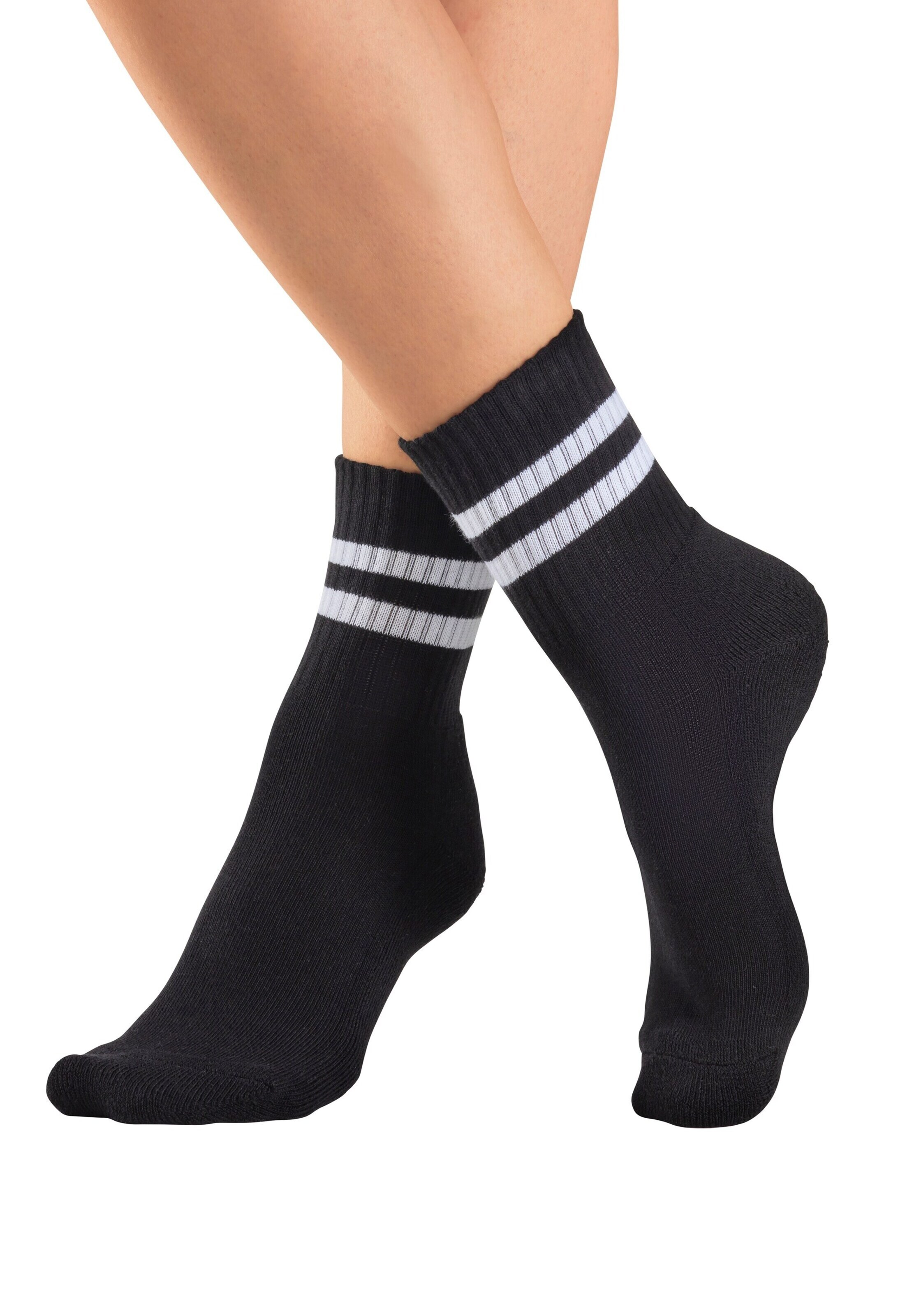 H.I.S Socks in Black: front