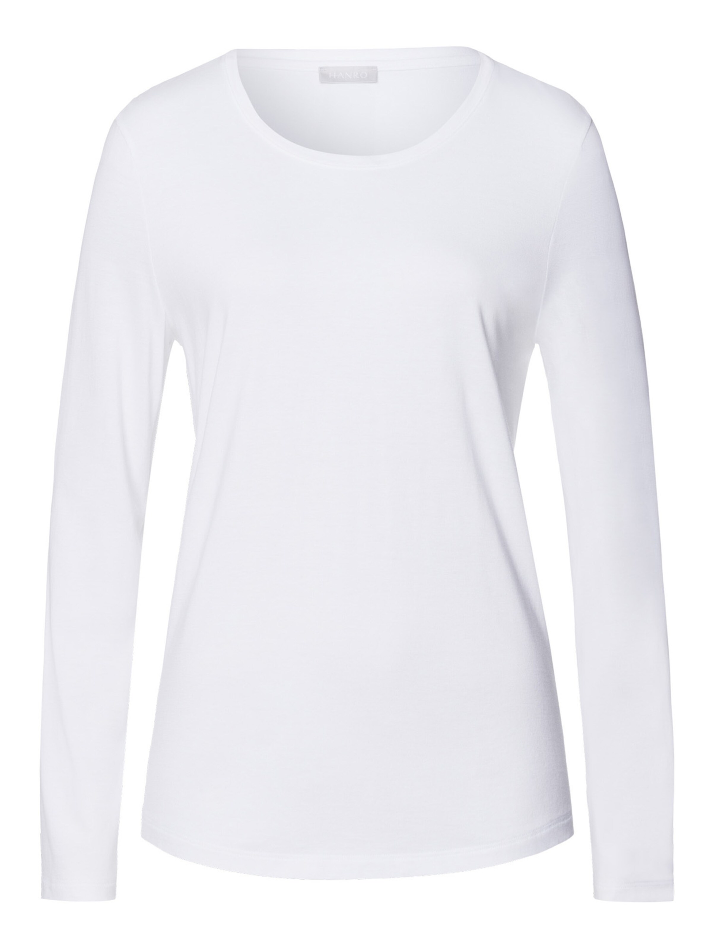 Hanro - Camisa ' Sleep & Lounge ' em branco: frente