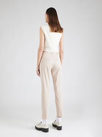 MORE & MORE Regular Chino trousers in Beige
