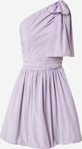 SWING Dress in Purple: front