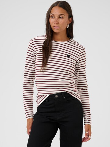 Kaffe - Camiseta 'Liddy' en blanco: frente