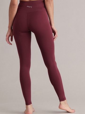 Skinny Leggings 'Always Dressed' Hey Honey en rouge