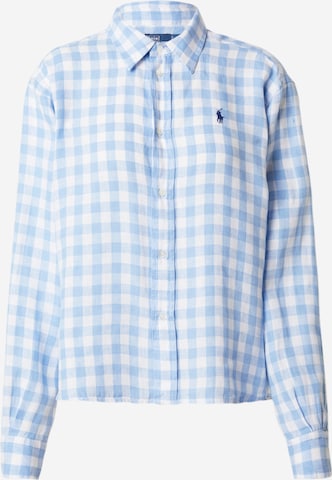 Polo Ralph Lauren Blouse in Blauw: voorkant