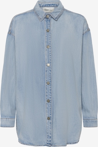 My Essential Wardrobe Blouse 'HilmaMW' in Blauw: voorkant