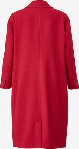 Angel of Style Between-Seasons Coat in Red