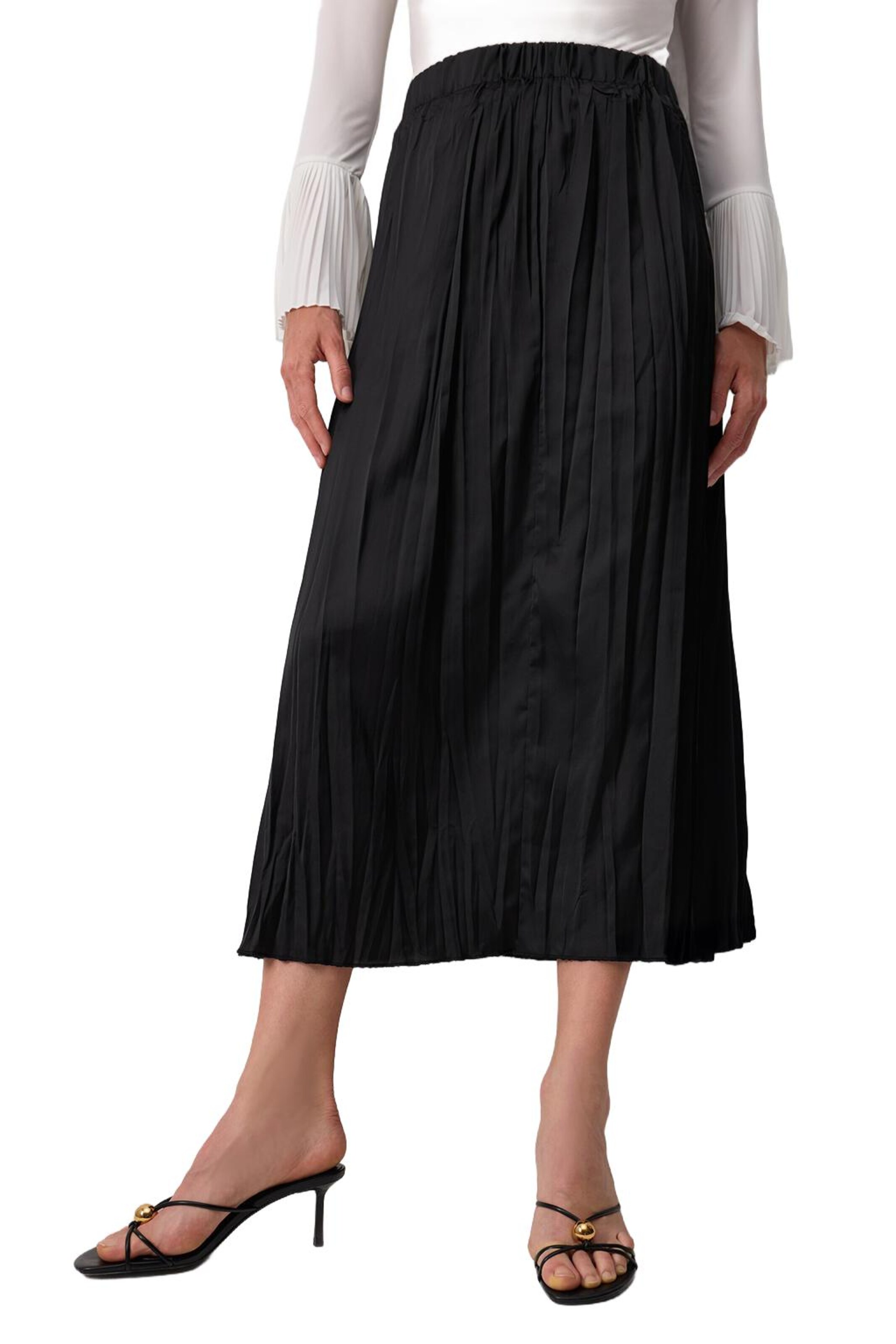 Touche Prive Rock in Schwarz: Vorderseite