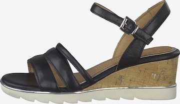 MARCO TOZZI Sandalen met riem in Zwart