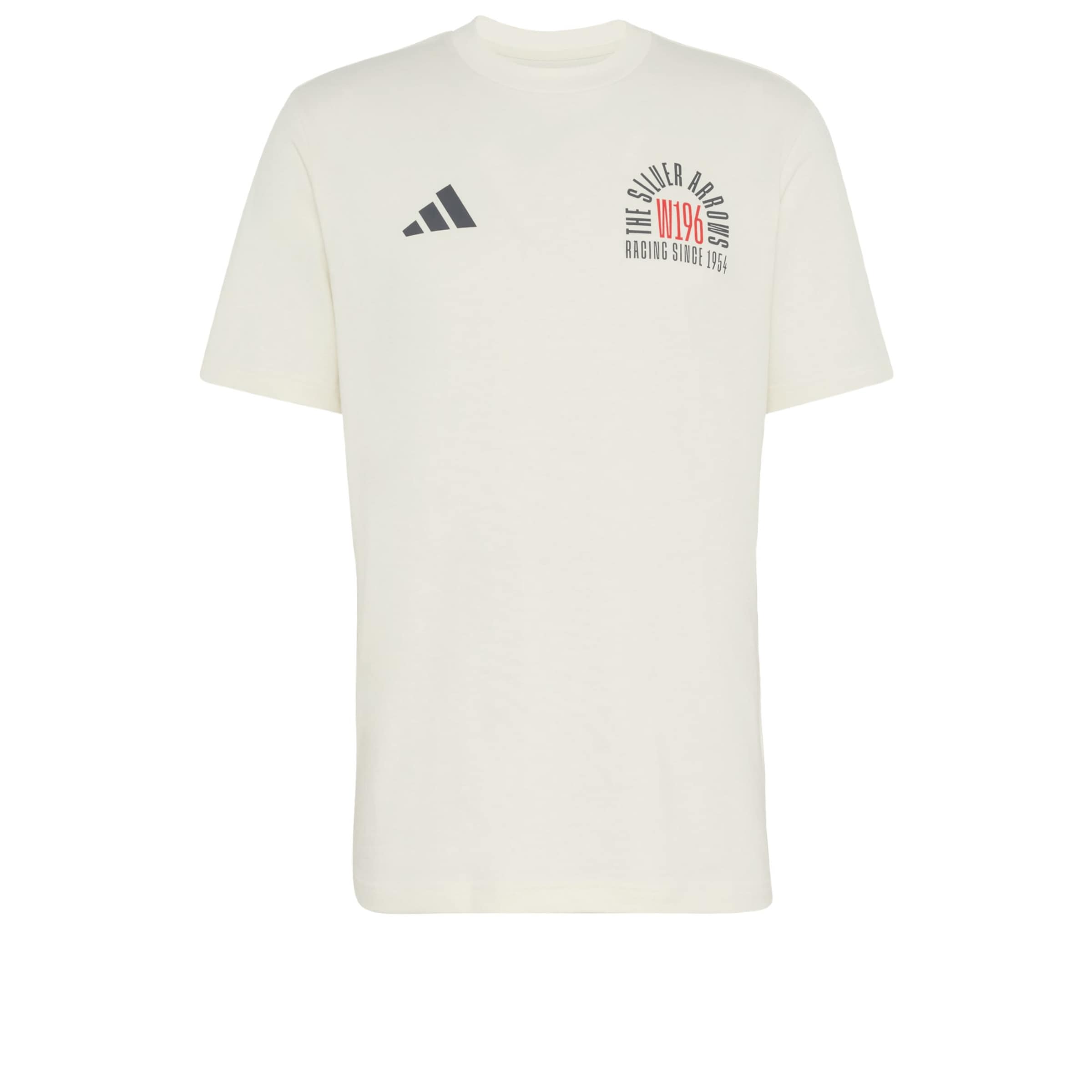 T-Shirt fonctionnel 'Mercedes-AMG Petronas Formula 1 Team' ADIDAS PERFORMANCE en blanc : devant