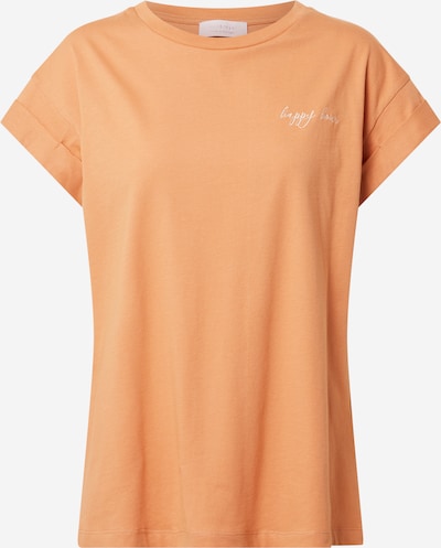 Tricou Rich & Royal pe portocaliu deschis / alb, Vizualizare produs
