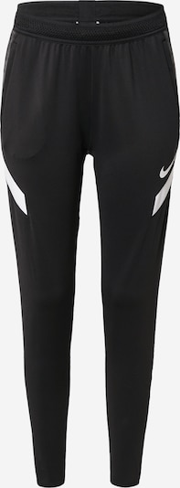 NIKE Workout Pants in Black / White, Item view