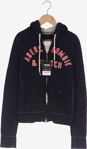 Abercrombie & Fitch Sweatshirt & Zip-Up Hoodie in S in Blue: front