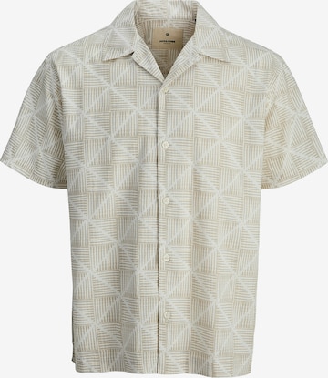 JACK & JONES - Ajuste confortable Camisa 'JPRBLUKEVIN' en blanco: frente
