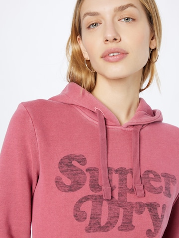 Superdry Sweatshirt 'Cooper' in Rood