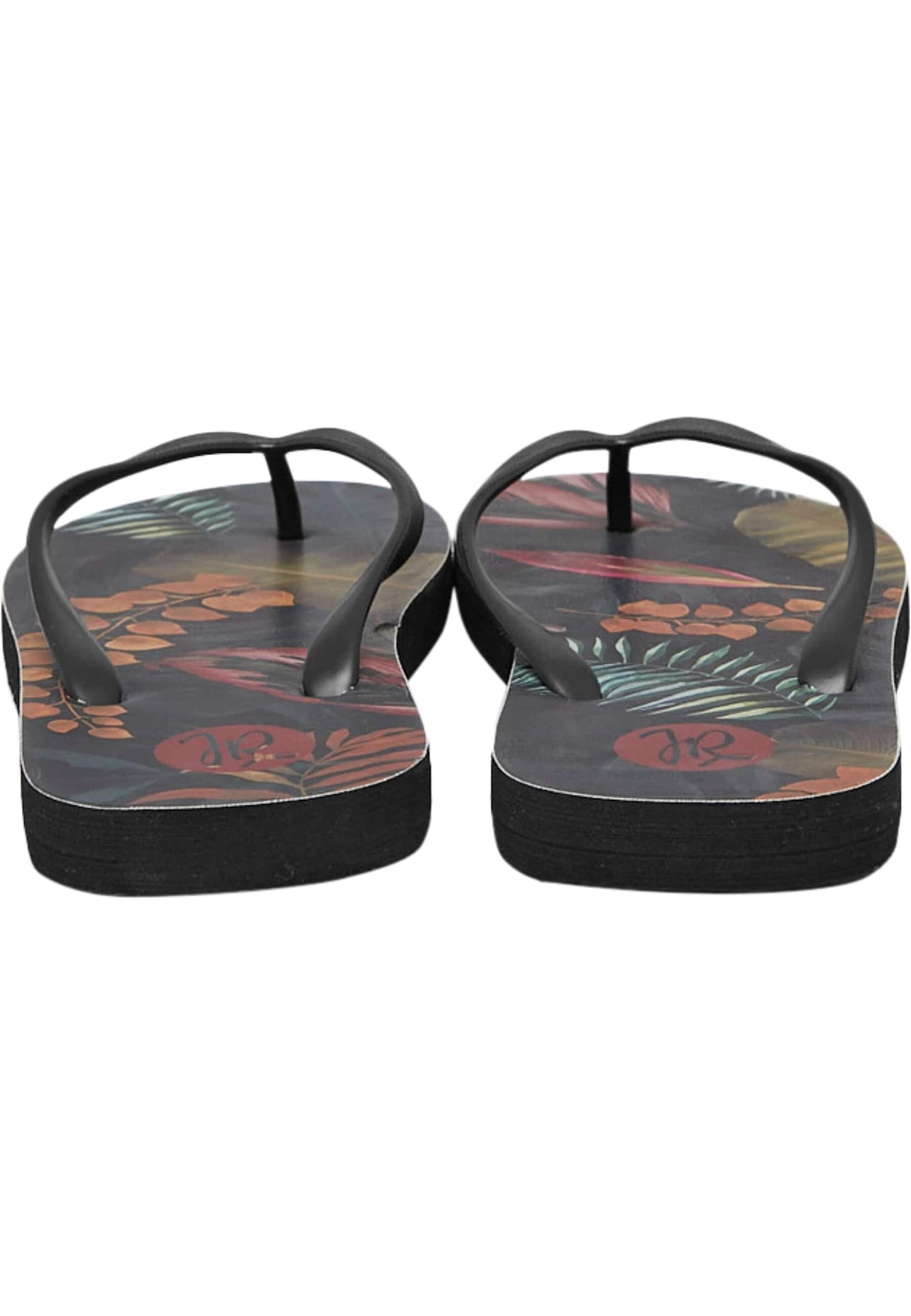 Flip-flops 'ISLA' de la Just Rhyse pe negru