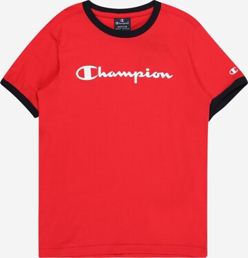 Champion Authentic Athletic Apparel Skjorte i rød: forside