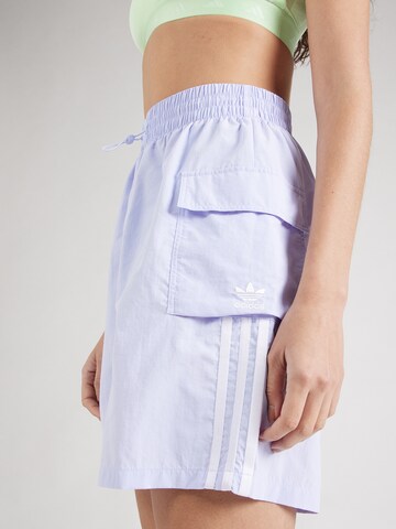 ADIDAS ORIGINALS Loosefit Shorts '3S' in Lila