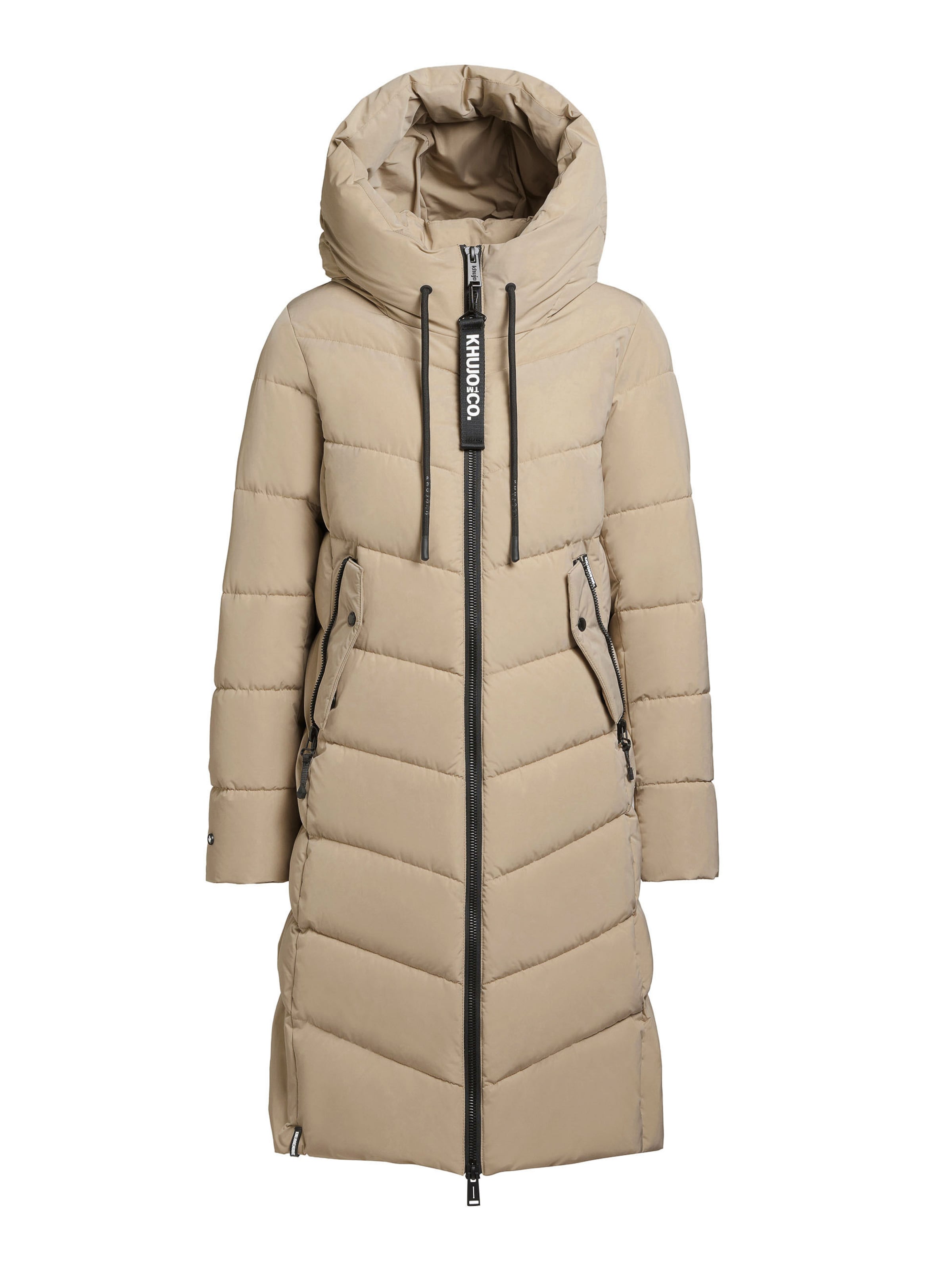 khujo Zimski plašč &#x27;Mikia 2&#x27; | bež barva: sprednja stran