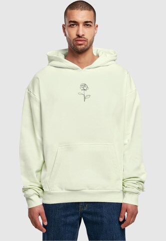 Merchcode Sweatshirt 'Rose' in Green: front
