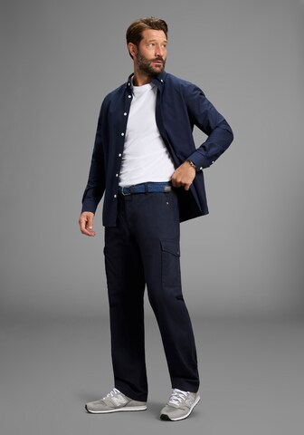 Man's World Regular Hose in Blau