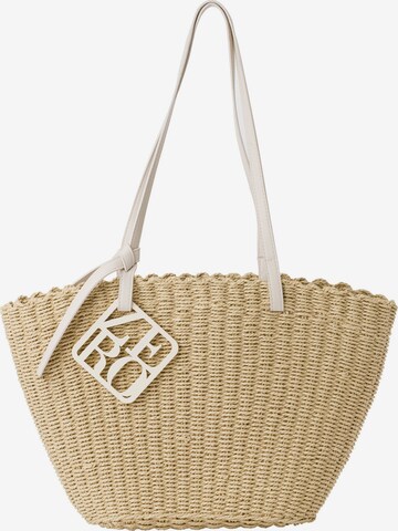 zero Handbag in Beige: front