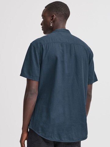 Regular fit Camicia ' BHBOBBY Shirt mandarin ss ' di BLEND in blu