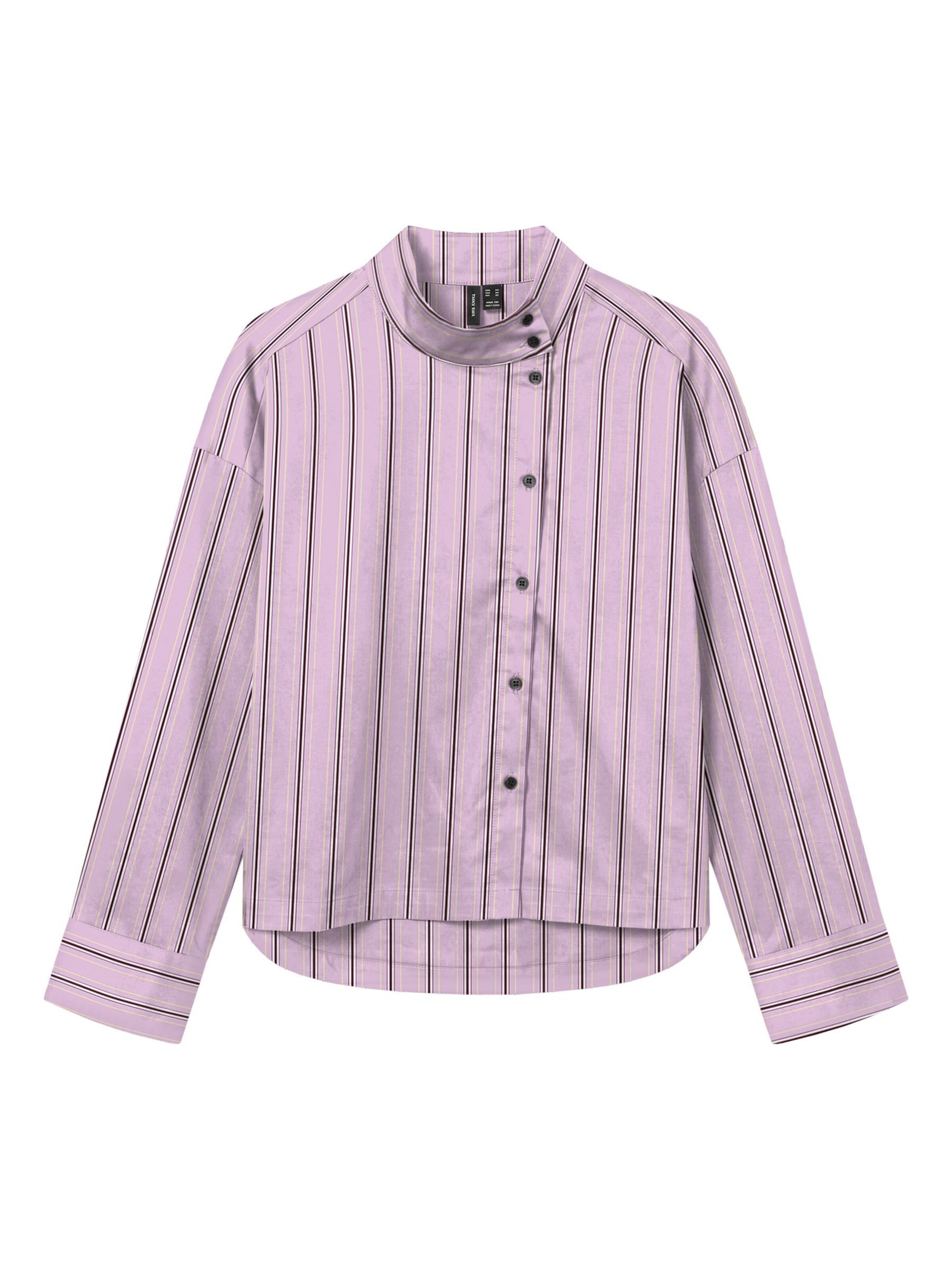 Camicia da donna in XS VERO MODA di colore navy / rosa, Visualizzazione prodotti