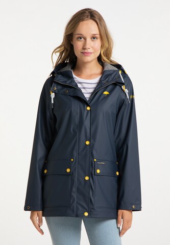 Schmuddelwedda Between-season jacket in Blue: front