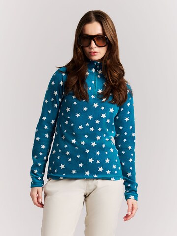 PROTEST Sportief sweatshirt 'PRTRefuzzy' in Blauw